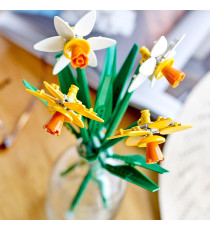 Lego The Botanical Collection - Narcisi - Lego 40747 Bouquet di Fiori Artificiali Anni 8+ 216pz