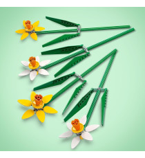Lego The Botanical Collection - Narcisi - Lego 40747 Bouquet di Fiori Artificiali Anni 8+ 216pz