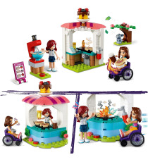 Lego Friends - Negozio di pancake - Lego 41753 con Mini Bamboline Paisley e Luna e Coniglio Anni 6+ 157pz