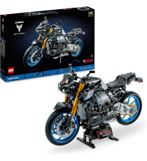Lego Technic - Yamaha MT-10 SP - Lego 42159 Motocicletta con Motore a 4 Cilindri, Sterzo e App AR Anni 18+ 1478pz
