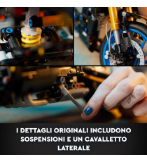 Lego Technic - Yamaha MT-10 SP - Lego 42159 Motocicletta con Motore a 4 Cilindri, Sterzo e App AR Anni 18+ 1478pz