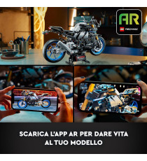 Lego Technic - Yamaha MT-10 SP - Lego 42159 Motocicletta con Motore a 4 Cilindri, Sterzo e App AR Anni 18+ 1478pz