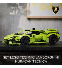 Lego Technic - Lamborghini Huracán Tecnica - Lego 42161 motore V10, lo sterzo e le portiere apribili Anni 9+ 806pz