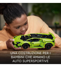 Lego Technic - Lamborghini Huracán Tecnica - Lego 42161 motore V10, lo sterzo e le portiere apribili Anni 9+ 806pz