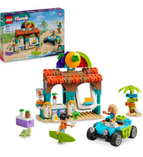 Lego Friends - Bancarella dei frullati sulla spiaggia - Lego 42625 con 2 Mini Bamboline, una Tartaruga un Buggy 213pz Anni 6+