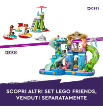 Lego Friends - Bancarella dei frullati sulla spiaggia - Lego 42625 con 2 Mini Bamboline, una Tartaruga un Buggy 213pz Anni 6+