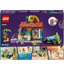 Lego Friends - Bancarella dei frullati sulla spiaggia - Lego 42625 con 2 Mini Bamboline, una Tartaruga un Buggy 213pz Anni 6+