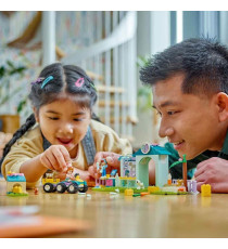 Lego Friends - La clinica veterinaria degli animali della fattoria - Lego 42632 con 2 Mini Bamboline e 3 Animali 161pz Anni 4+