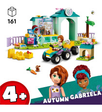 Lego Friends - La clinica veterinaria degli animali della fattoria - Lego 42632 con 2 Mini Bamboline e 3 Animali 161pz Anni 4+