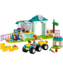 Lego Friends - La clinica veterinaria degli animali della fattoria - Lego 42632 con 2 Mini Bamboline e 3 Animali 161pz Anni 4+
