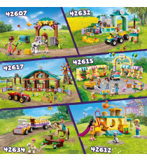 Lego Friends - La clinica veterinaria degli animali della fattoria - Lego 42632 con 2 Mini Bamboline e 3 Animali 161pz Anni 4+