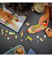 Lego Friends - Food Truck hot-dog - Lego 42633 Piccolo Camion con Cucina, 2 Mini Bamboline, il Gatto 100pz Anni 4+