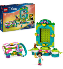 Lego Disney - Portafoto e portagioie di Mirabel - Lego 43239 Mini Bambolina,Capibara,Braccialetto e Portafoto Anni 6+ 334pz