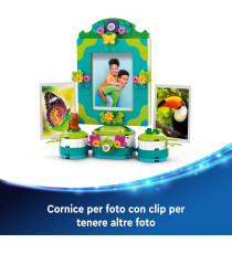 Lego Disney - Portafoto e portagioie di Mirabel - Lego 43239 Mini Bambolina,Capibara,Braccialetto e Portafoto Anni 6+ 334pz