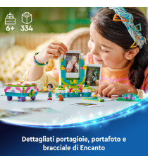 Lego Disney - Portafoto e portagioie di Mirabel - Lego 43239 Mini Bambolina,Capibara,Braccialetto e Portafoto Anni 6+ 334pz