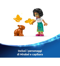 Lego Disney - Portafoto e portagioie di Mirabel - Lego 43239 Mini Bambolina,Capibara,Braccialetto e Portafoto Anni 6+ 334pz