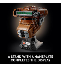 LEGO Star Wars - Casco della Principessa Leia (Boushh) - Lego 75351 da collezionista di caschi LEGO Star Wars Anni 18+ 670pz