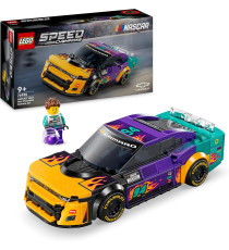 Lego Speed Champions - NASCAR Next Gen Chevrolet Camaro ZL1 - Lego 76935 con Minifigure del Pilota 328pz Anni 9+
