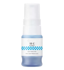 Flacone di inchiostro GI-55C ciano 6289C001 ink pigment serbatoio compatibile per Canon Maxify GX1050,GX2050 GI55 capacità 40ml