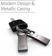 Pendrive 64GB Silicon Power Jewel J80 64GBUF3J80V1T in metallo USB 2.0 USB 3.2 chiavetta usb gioiello design moderno Pendrive 64GB Silicon Power Jewel J80 64GBUF3J80V1T in metallo USB 2.0 USB 3.2 chiavetta usb gioiello design moderno