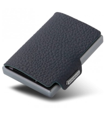 Porta tessere Mondraghi ONE BLUE - mini wallet in pelle con protezione RFID,fno a 9 tessere + banconote Made in Italy Porta tessere Mondraghi ONE BLUE - mini wallet in pelle con protezione RFID,fno a 9 tessere + banconote Made in Italy