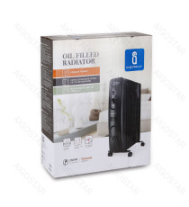 Radiatore elettrico 11 elementi 2300W,Potenza e temperatura regolabili, Versione Deluxe - Termoradiatore ad olio 11 elementi Radiatore elettrico 11 elementi 2300W,Potenza e temperatura regolabili, Versione Deluxe - Termoradiatore ad olio 11 elementi