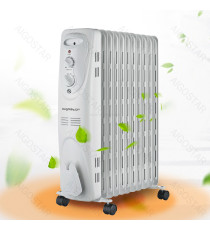 Radiatore elettrico 11 elementi 2300W bianco,Potenza e temperatura regolabili, Versione Deluxe - Termoradiatore ad olio Radiatore elettrico 11 elementi 2300W bianco,Potenza e temperatura regolabili, Versione Deluxe - Termoradiatore ad olio