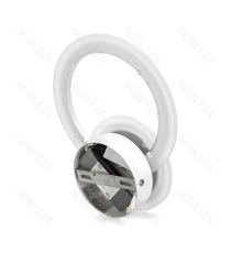 Applique led in ferro e acrilico bianco 20W 2600lm 2700K luce calda misura L200xW265xH65mm da interno, design elegante