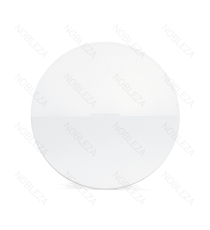 Applique led in ferro e acrilico bianco 9W 1200lm 6500K luce fredda misura 200xH45mm da interno, design elegante