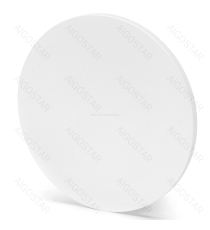 Applique led in metallo bianca 6,5W 750lumen 6500K luce fredda misura D180xH35mm IP20 da interno, design elegante