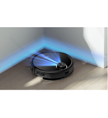 Robot aspirapolvere e lavapavimenti Smart con laser WiFi WB nero 12W, Contenitore polvere da 500 ml,Vaschetta acqua da 280ml