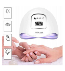 Lampada UV LED per Unghie 25W Hybrids X5 MAX, professionale asciugatura smalto gel con sensore, schermo led, 4 timer differenti Lampada UV LED per Unghie 25W Hybrids X5 MAX, professionale asciugatura smalto gel con sensore, schermo led, 4 timer differenti