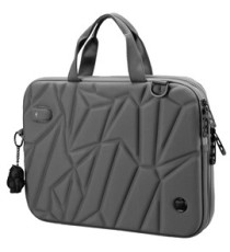 Borsa porta notebook Vacallo 16 - PET - grigio chiaro - SWISS Digital DESIGN Borsa porta notebook Vacallo 16 - PET - grigio chiaro - SWISS Digital DESIGN