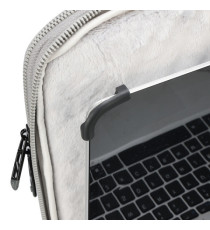 Borsa porta notebook Vacallo 16 - PET - grigio chiaro - SWISS Digital DESIGN Borsa porta notebook Vacallo 16 - PET - grigio chiaro - SWISS Digital DESIGN