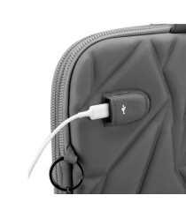 Borsa porta notebook Vacallo 16 - PET - grigio chiaro - SWISS Digital DESIGN Borsa porta notebook Vacallo 16 - PET - grigio chiaro - SWISS Digital DESIGN