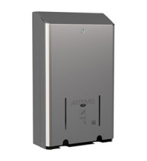Dispenser assorbenti Artemis - 2 colonne - acciaio - inox lucido - Mar Plast
