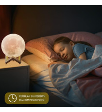 Lampada luna 3d da scrivania,moon light ,con ricarica usb,Rgb telecomando 16 colori, luce notturna misura Diametro: 12 cm Lampada luna 3d da scrivania,moon light ,con ricarica usb,Rgb telecomando 16 colori, luce notturna misura Diametro: 12 cm