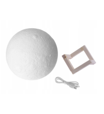 Lampada luna 3d da scrivania,moon light ,con ricarica usb,Rgb telecomando 16 colori, luce notturna misura Diametro: 12 cm Lampada luna 3d da scrivania,moon light ,con ricarica usb,Rgb telecomando 16 colori, luce notturna misura Diametro: 12 cm