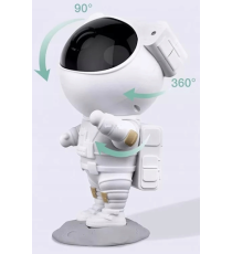 Proiettore a led Astronauta effetto cielo stellato SM4 galassia a soffitto con telecomando,lampada luce notturna 8 modalità Proiettore a led Astronauta effetto cielo stellato SM4 galassia a soffitto con telecomando,lampada luce notturna 8 modalità
