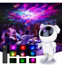 Proiettore a led Astronauta effetto cielo stellato SM4 galassia a soffitto con telecomando,lampada luce notturna 8 modalità Proiettore a led Astronauta effetto cielo stellato SM4 galassia a soffitto con telecomando,lampada luce notturna 8 modalità