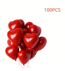 Palloncini a forma di cuore misura 25cm circa,confezione da 100pz!San Valentino, amore, anniversario, atmosfera romantica! Palloncini a forma di cuore misura 25cm circa,confezione da 100pz!San Valentino, amore, anniversario, atmosfera romantica!