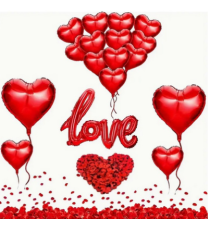 Kit palloncini amore con scritta Love 60cm,18pz cuore da 25cm,2pz cuore da 45cm, 2 nastri rossi, 500x2 petali di rose! Kit palloncini amore con scritta Love 60cm,18pz cuore da 25cm,2pz cuore da 45cm, 2 nastri rossi, 500x2 petali di rose!