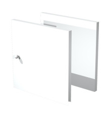 Coppia ante Rainbow - 32,2x32,1 cm - per libreria - bianco