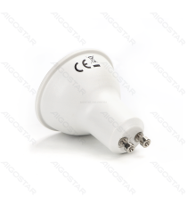 FARETTO LED GU10 A5 6W 480 LUMEN COLOR BOX 4000K LUCE NATURALE MISURA D50H55mm EQUIVALE A 68W INCANDESCENZA