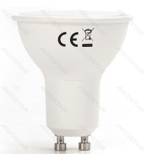 FARETTO LED GU10 A5 6W 480 LUMEN COLOR BOX 4000K LUCE NATURALE MISURA D50H55mm EQUIVALE A 68W INCANDESCENZA