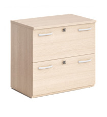 Classificatore Agorà - 2 cassetti - per cartelle sospese - 80 x 46 x 73 cm - rovere Classificatore Agorà - 2 cassetti - per cartelle sospese - 80 x 46 x 73 cm - rovere