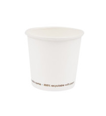 Bicchiere in carta - 75 ml - bianco - Signor Bio - conf. 50 pezzi Bicchiere in carta - 75 ml - bianco - Signor Bio - conf. 50 pezzi