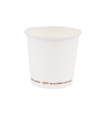 Bicchiere in carta - 75 ml - bianco - Signor Bio - conf. 50 pezzi Bicchiere in carta - 75 ml - bianco - Signor Bio - conf. 50 pezzi