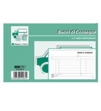 Blocco buoni di consegna - 50/50 fogli ricalcanti - 10x17cm - Edipro