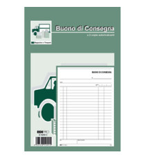 Blocco buoni di consegna - 50/50 fogli ricalcanti - 23 x 15cm - Edipro